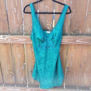 Vintage LA II Lace Trim Nightgown Sz. M